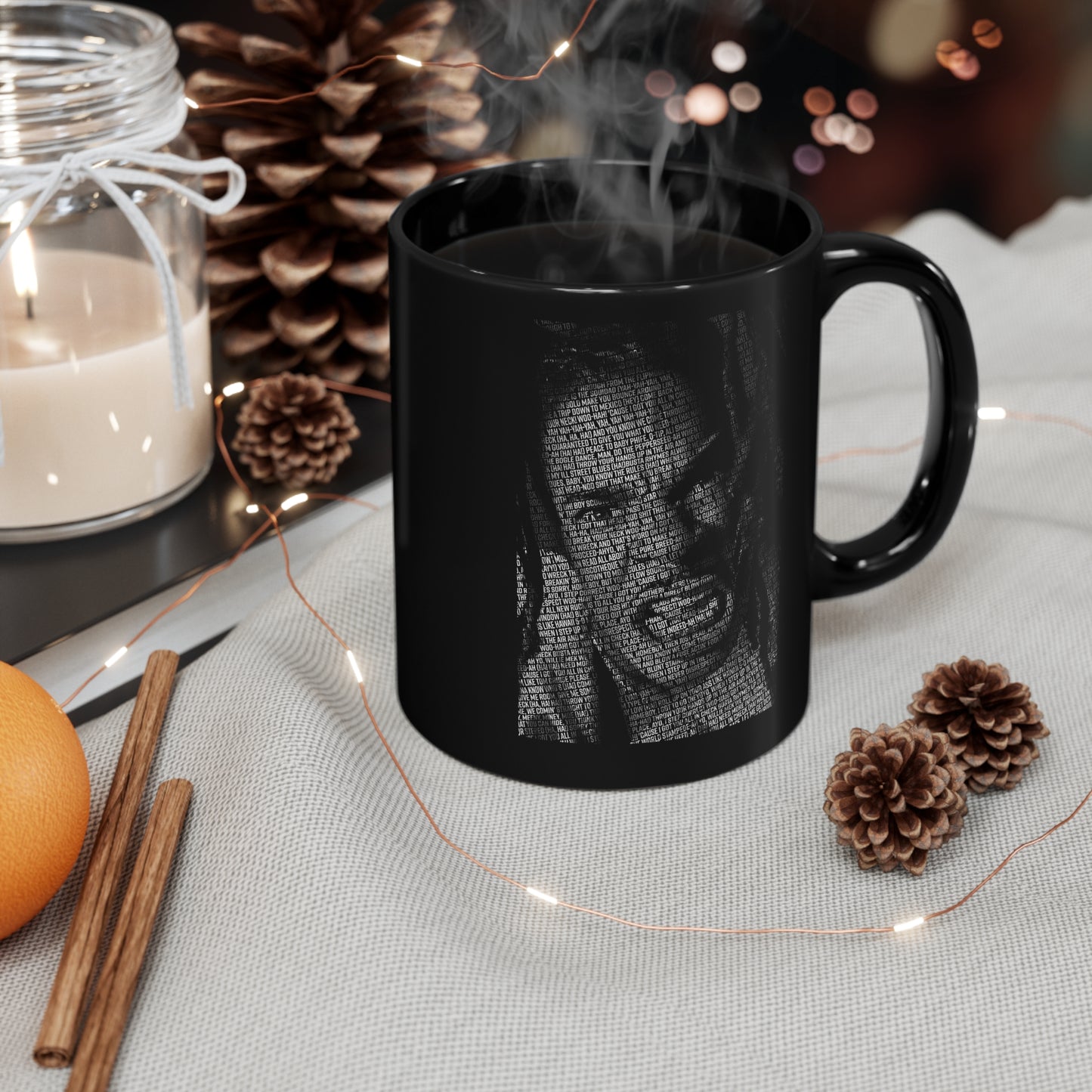 Busta 11oz Black Mug