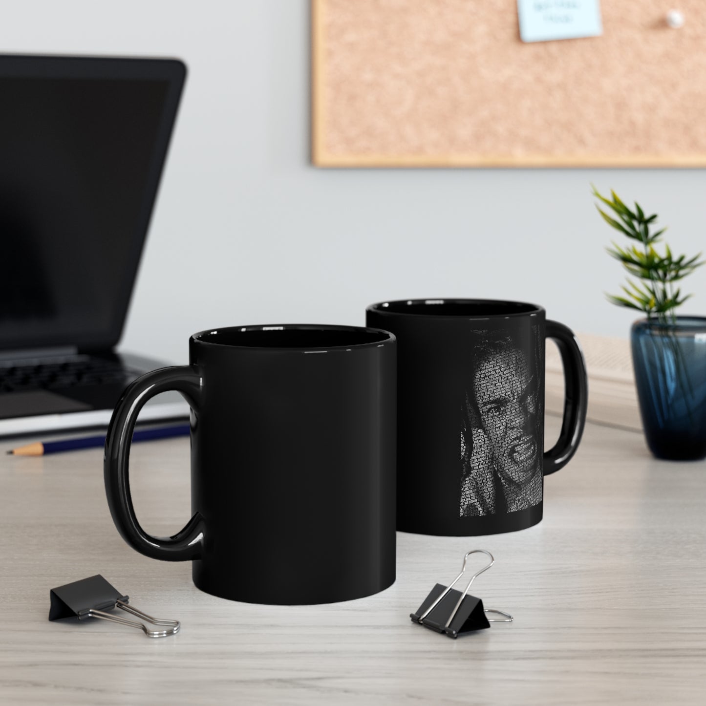 Busta 11oz Black Mug